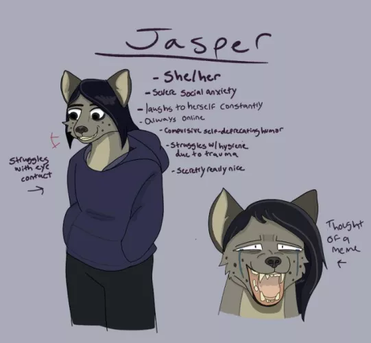 My oc Jasper  by argoritaville
