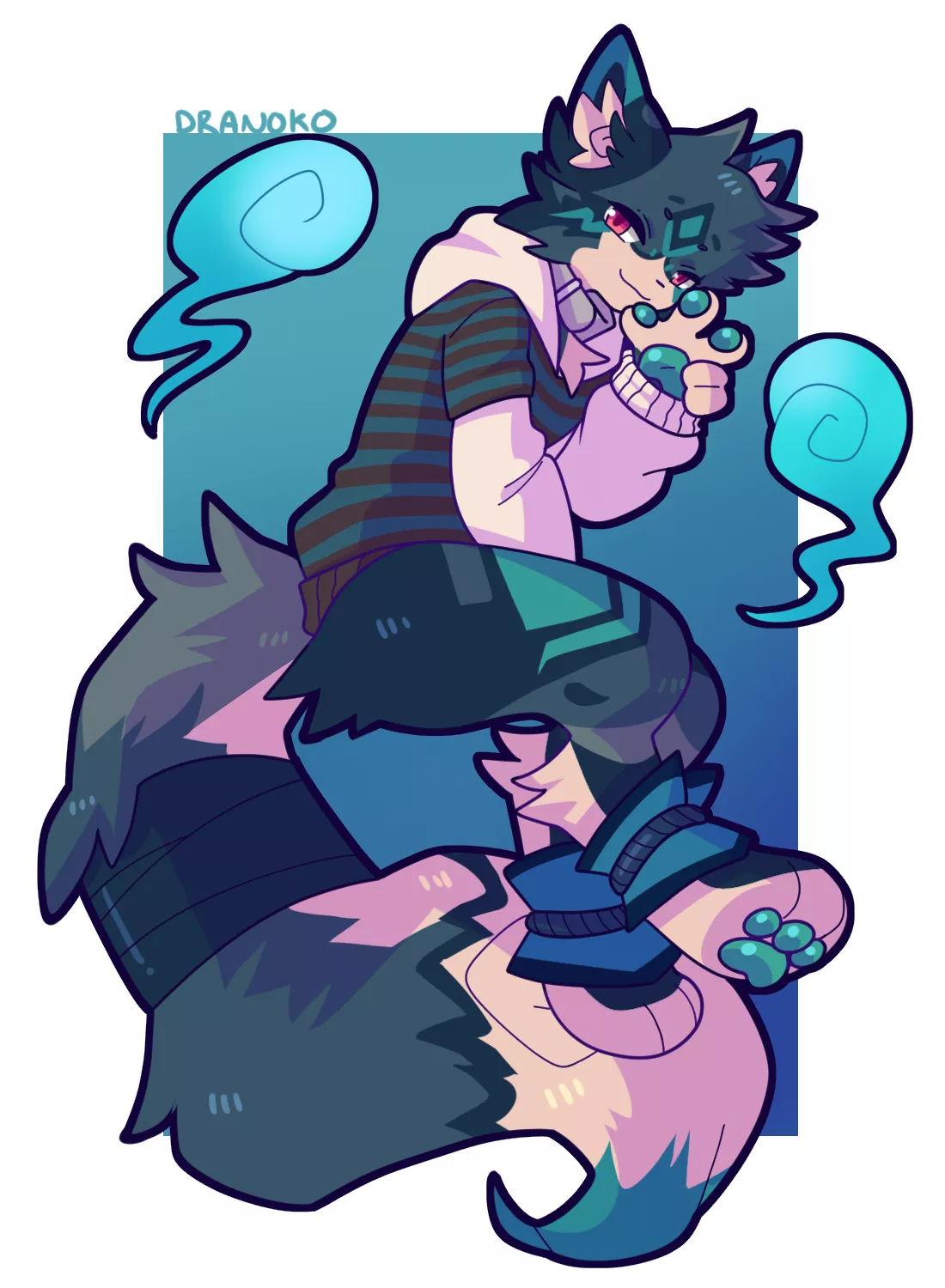 Proud of the pose (Art by me!) posted by dranoko