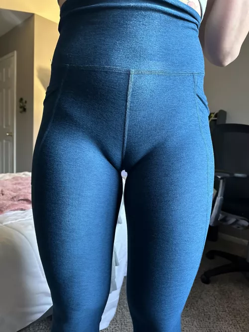 ready for our movie night? I fit all of the snacks in my leggings by cumwcourt