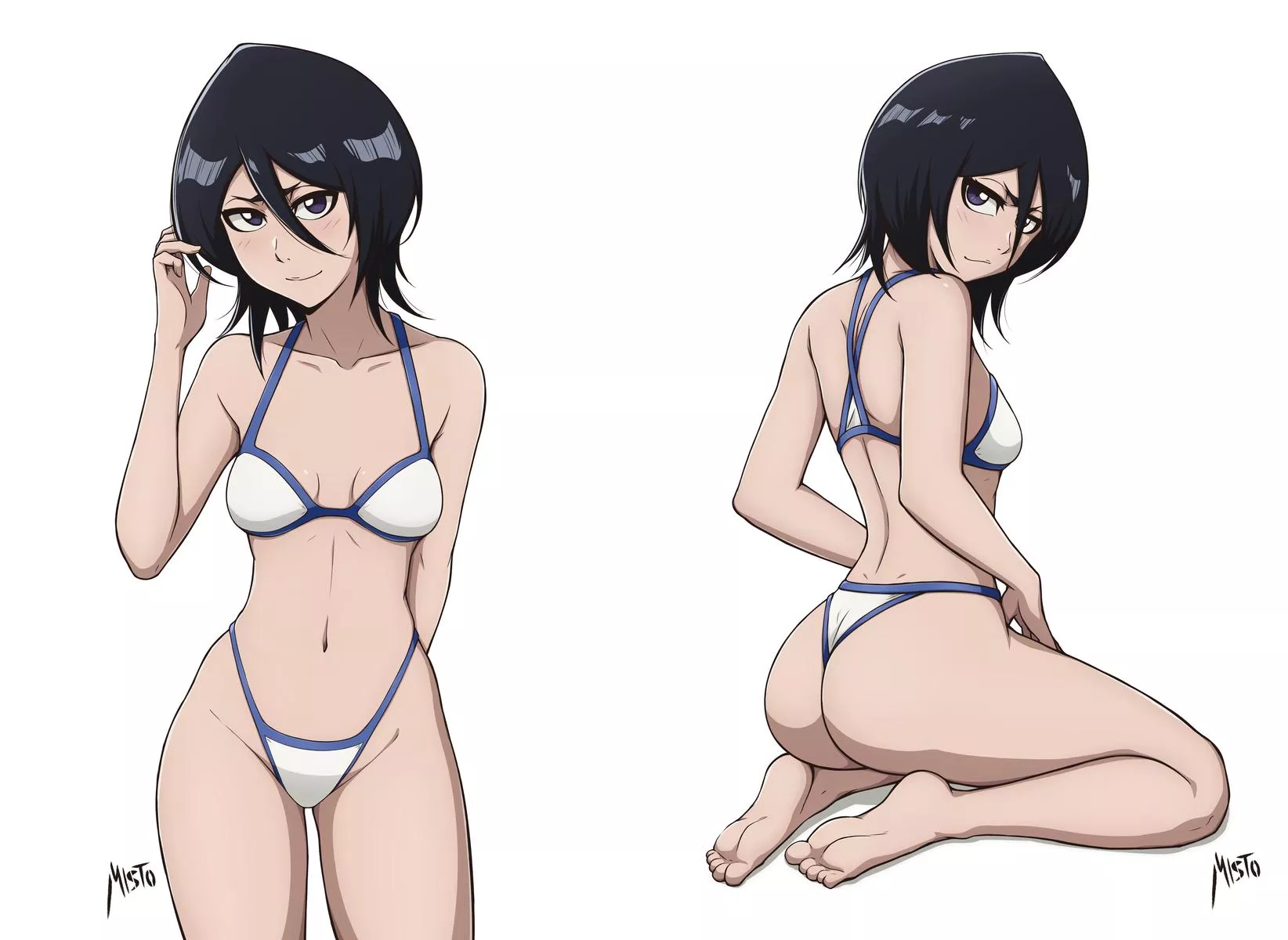 Rukia in Swimsuit (Mistowing) posted by Mysterious-Craft-476