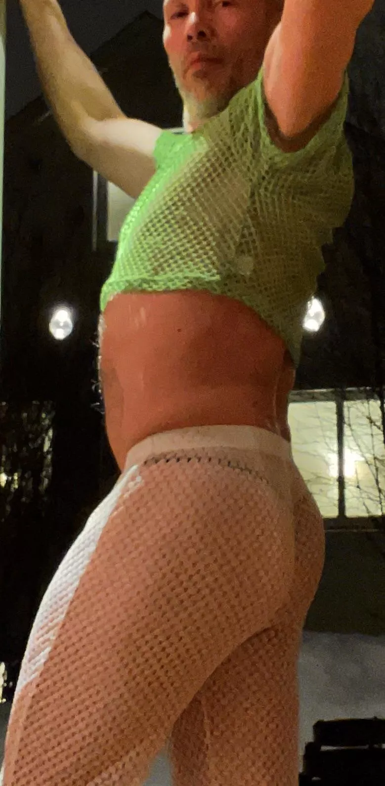 Seen through thong! posted by Fitmatureguy