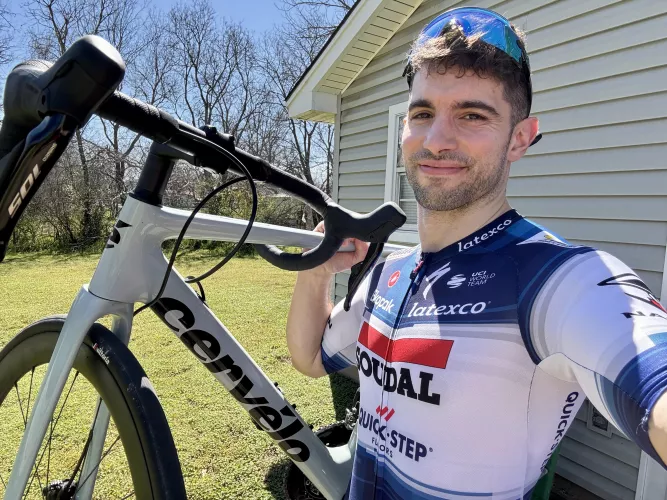 Set a new PR on my biking route today! by theworldtonight