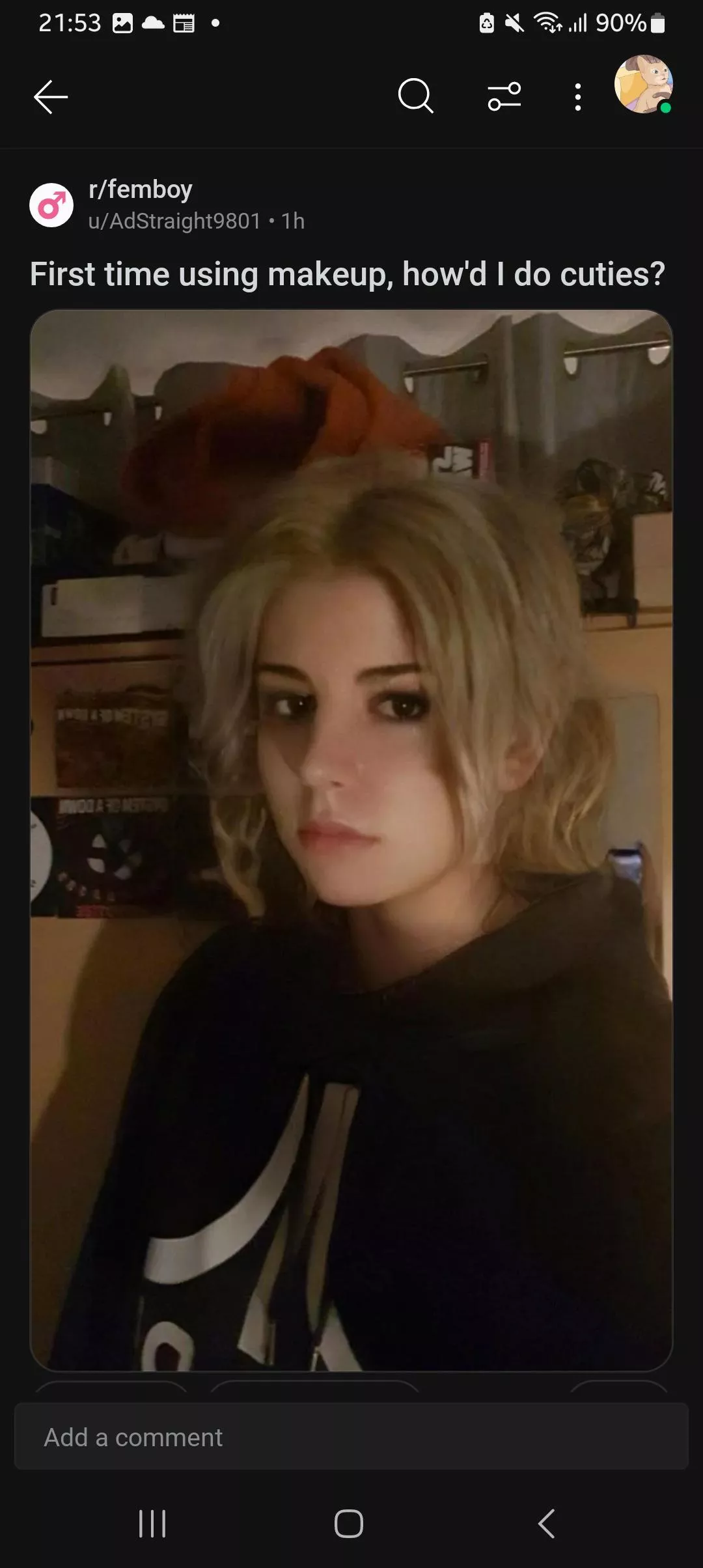 This person is lying, this ain't them. Sort by most popular and scroll a bit, you'll see this exact post and title from THREE years ago.  posted by JustSomeIdiotonline