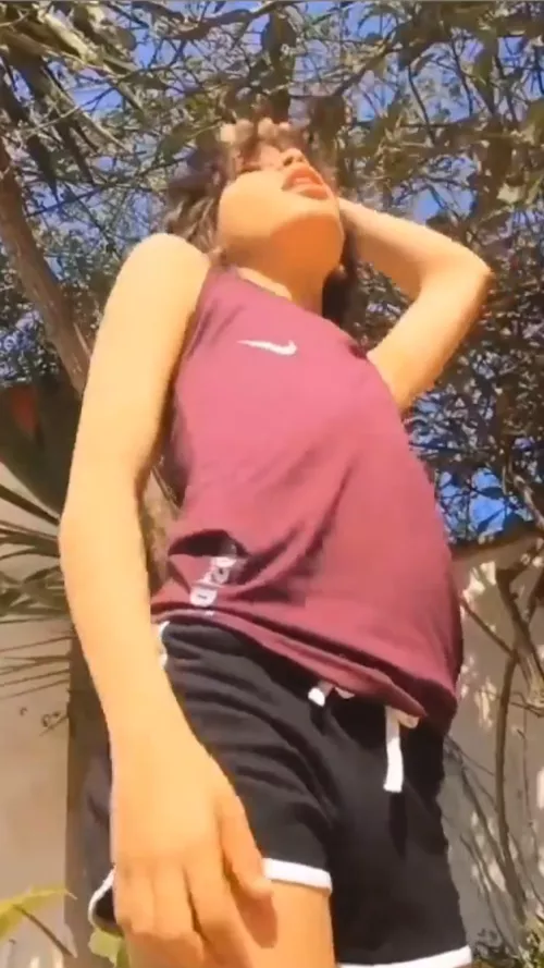 A screenshot from my dance video 😇❤️ by femSoren