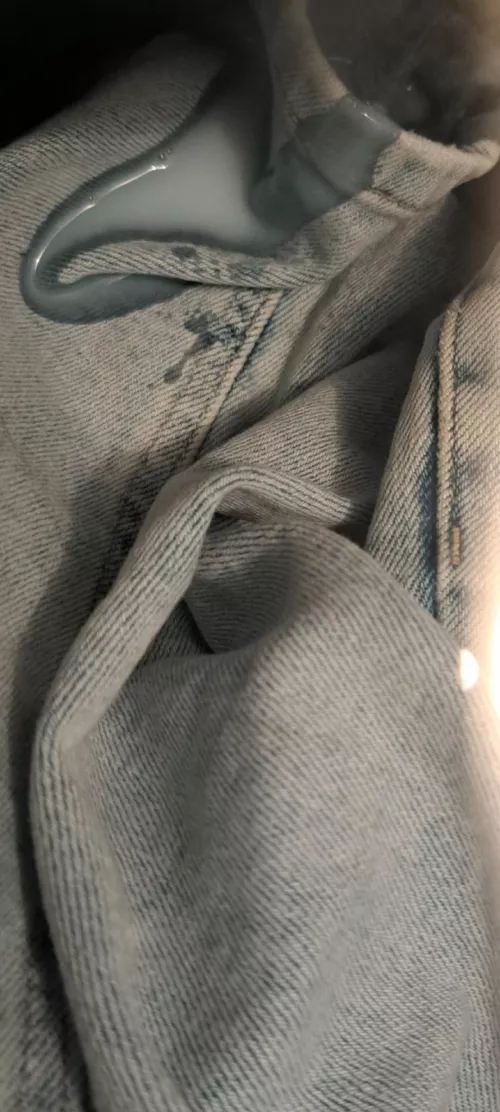 Big load left on my jeans 😅 by teaseQT