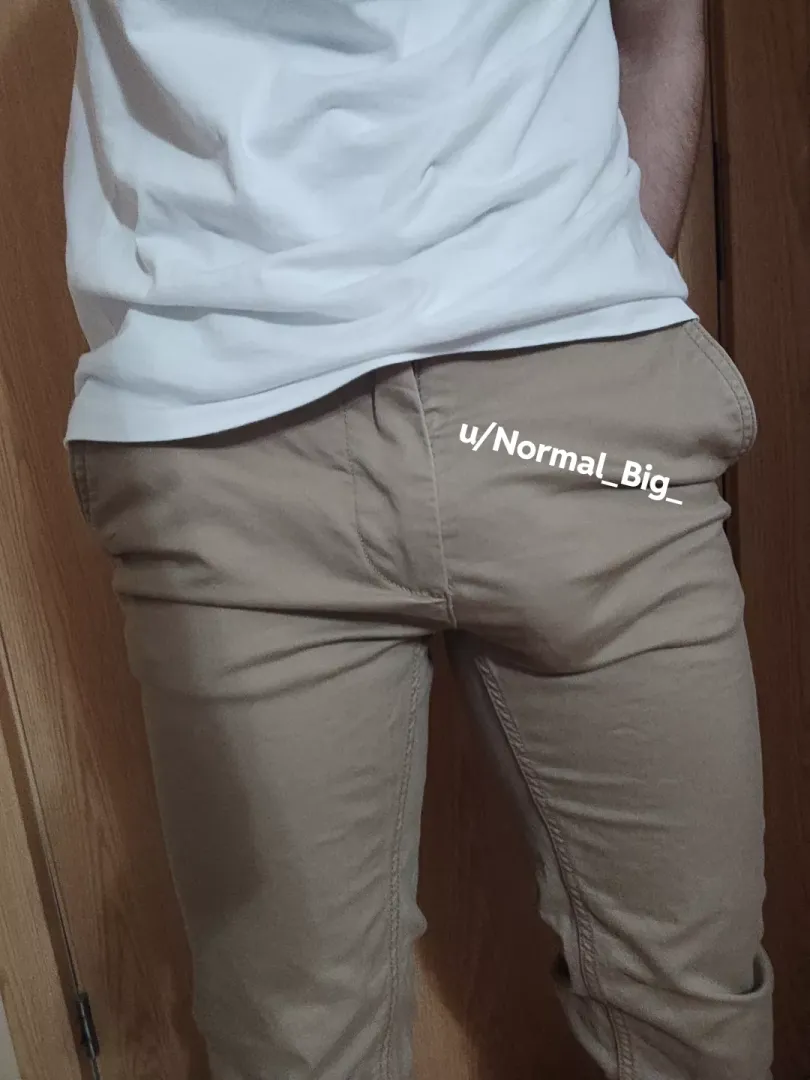 Do you like my bulge? posted by Normal_Big_