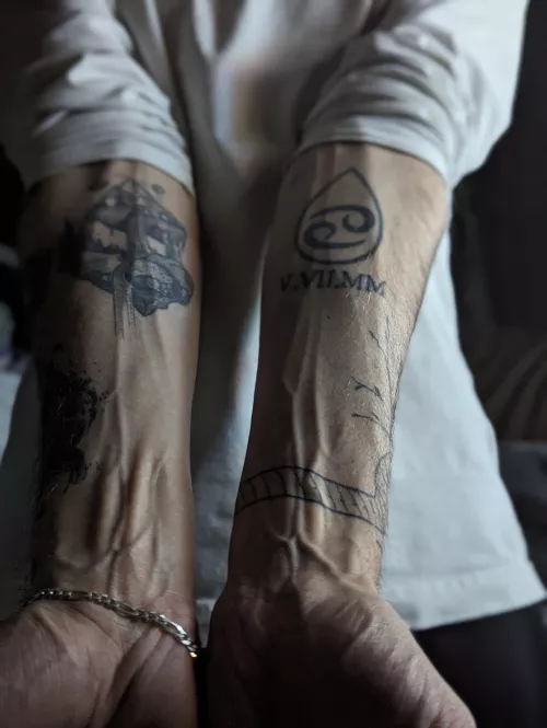 For my forearm people  by justkaiden_