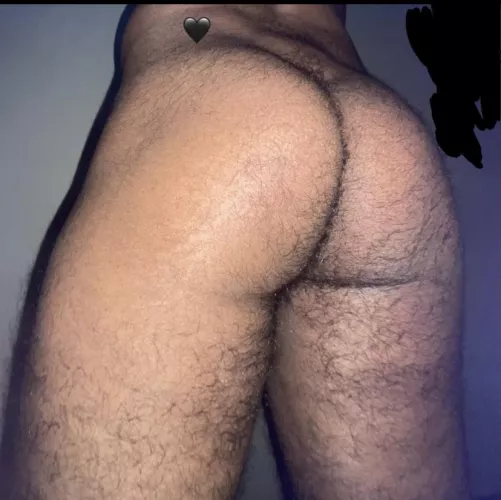 Hairy man ass by Tonystark_800000