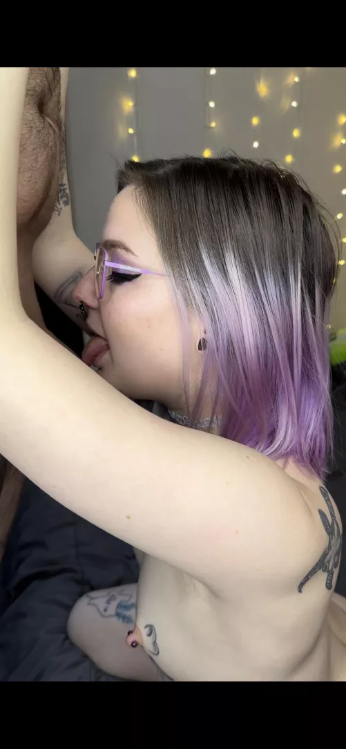 I always like to lick it first  by c0smiccupc4ke