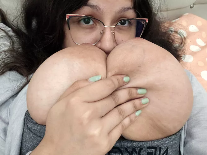 I can hide my face in my own tiddies lol by lizzsweet6