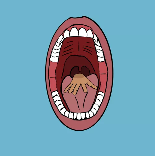 {Image} my first time drawing anything vore related constructive criticism is encouraged by Emotional_Tear_5843