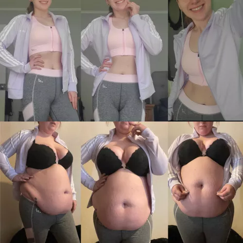 Is it noticeable that I’ve put on weight? by Plumpmeup6224