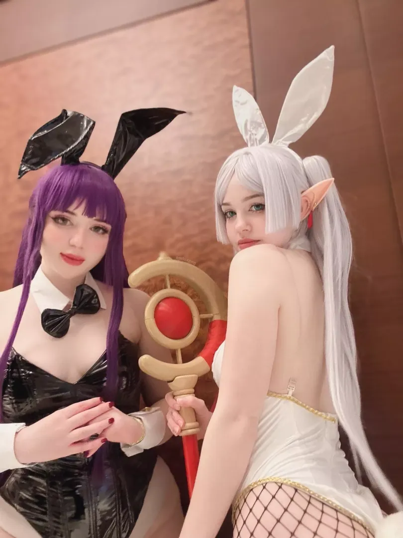 My Frieren Cosplay with my friend posted by Emfoxpng