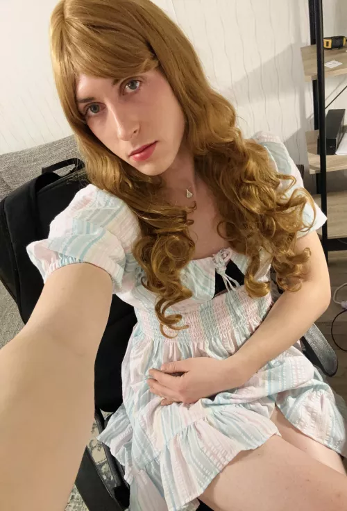 new sissy look 🙈 by Known-Research6