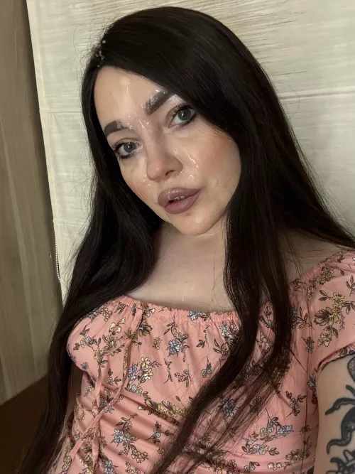 Pretty selfie. Facials are my favorite by x_piece_of_me