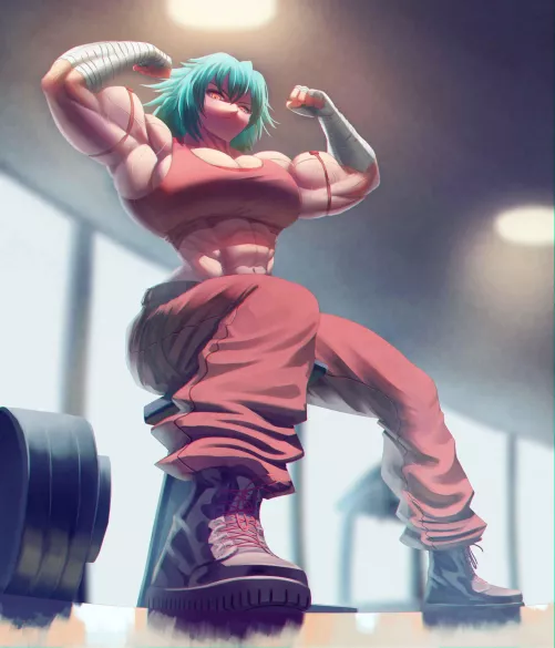 Pumped up [@cheesedong] by TheTMoneyMan