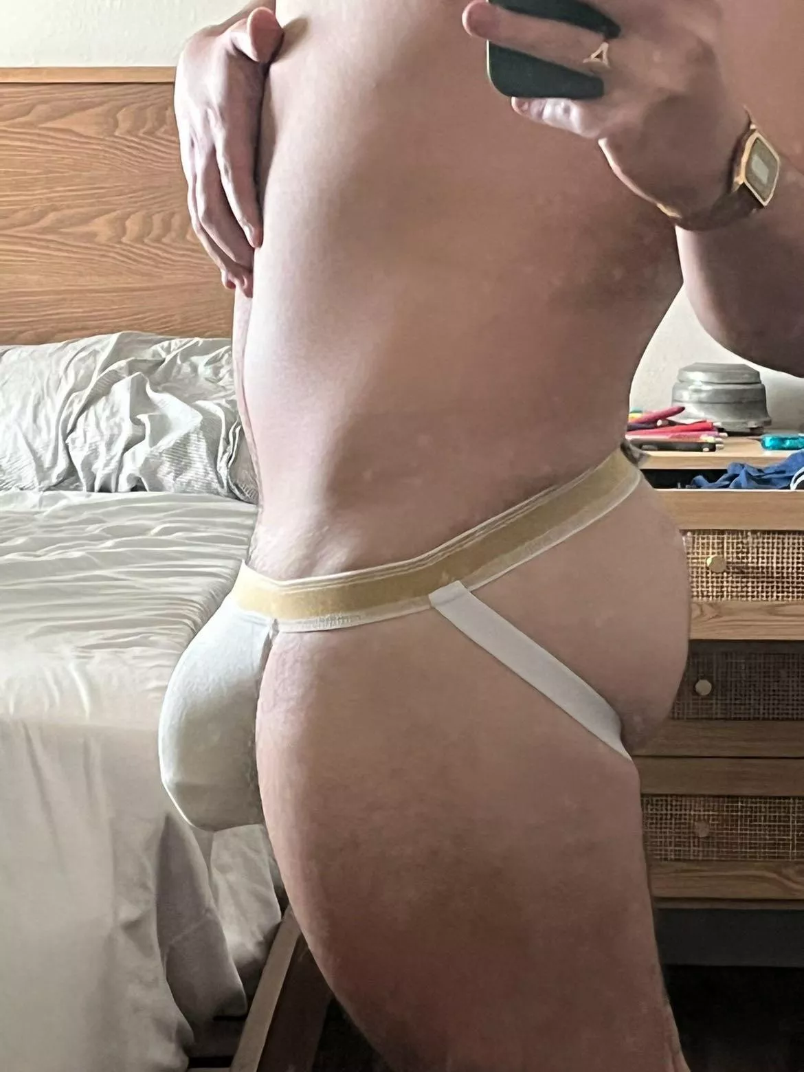 19 and my first jockstrap😋 posted by Adrianbrown_OF