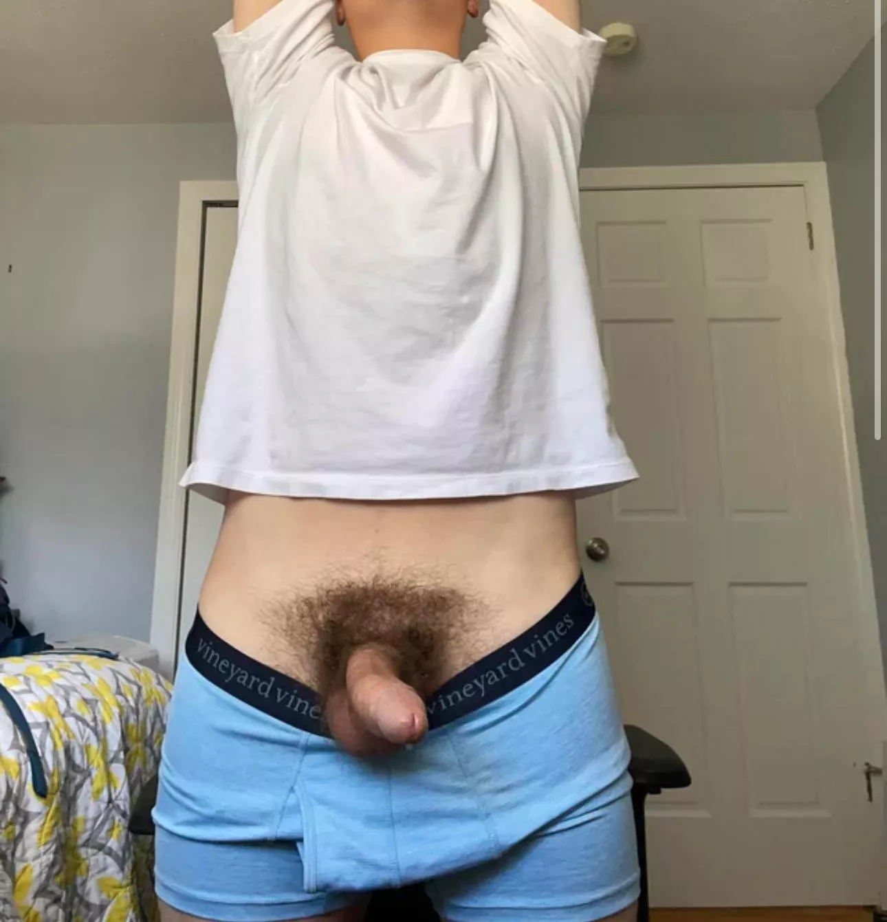[24] Rate my untrimmed pubes posted by nickshardcutdick