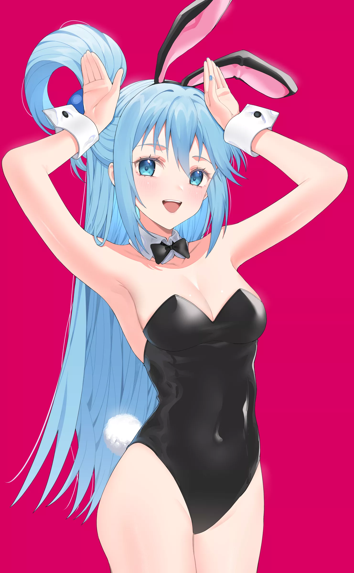 Bunny Girl Aqua [Konosuba] posted by A_MASSIVE_PERVERT