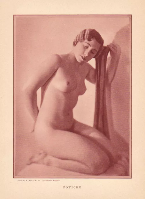 French Studio nude 1920 by Mundane-Employer-719