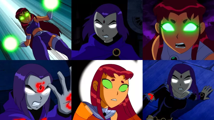 How my glowing eyes fetish started. [Teen Titans] by Groundbreaking-Set13