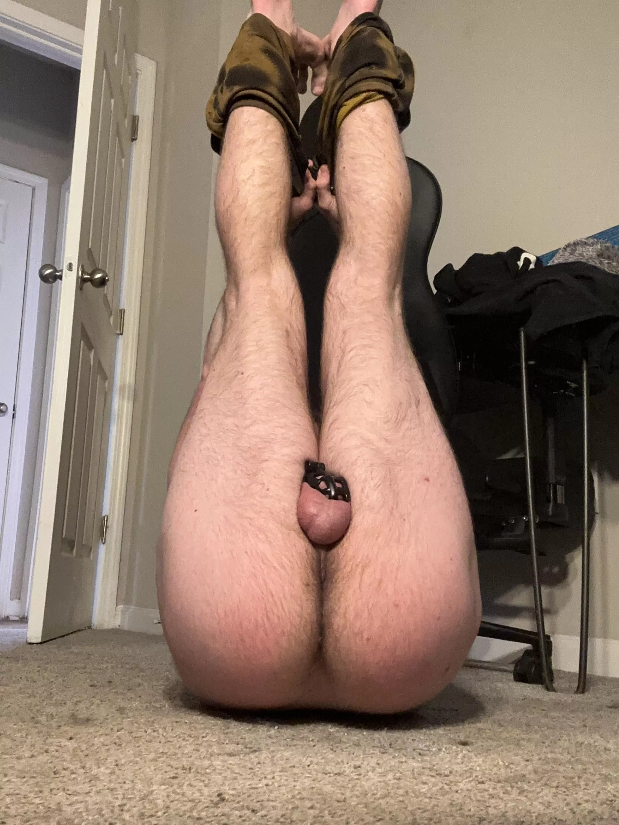 I can hold my legs up for you  posted by Sub2thecore