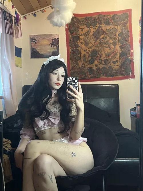 I love taking special photos through the mirror by ShaistaWasf