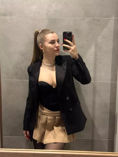 i will wear this mini skirt for our date by strungdelorme