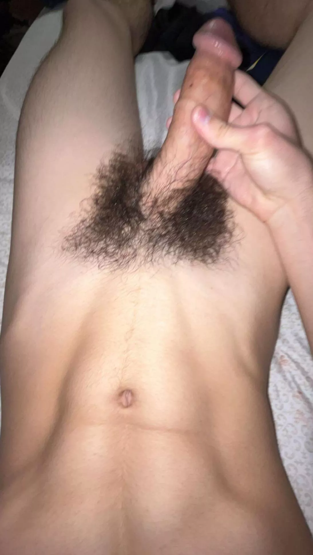 Just turned 18, thoughts on my bush? :) posted by TeenTwinkHairyBoy
