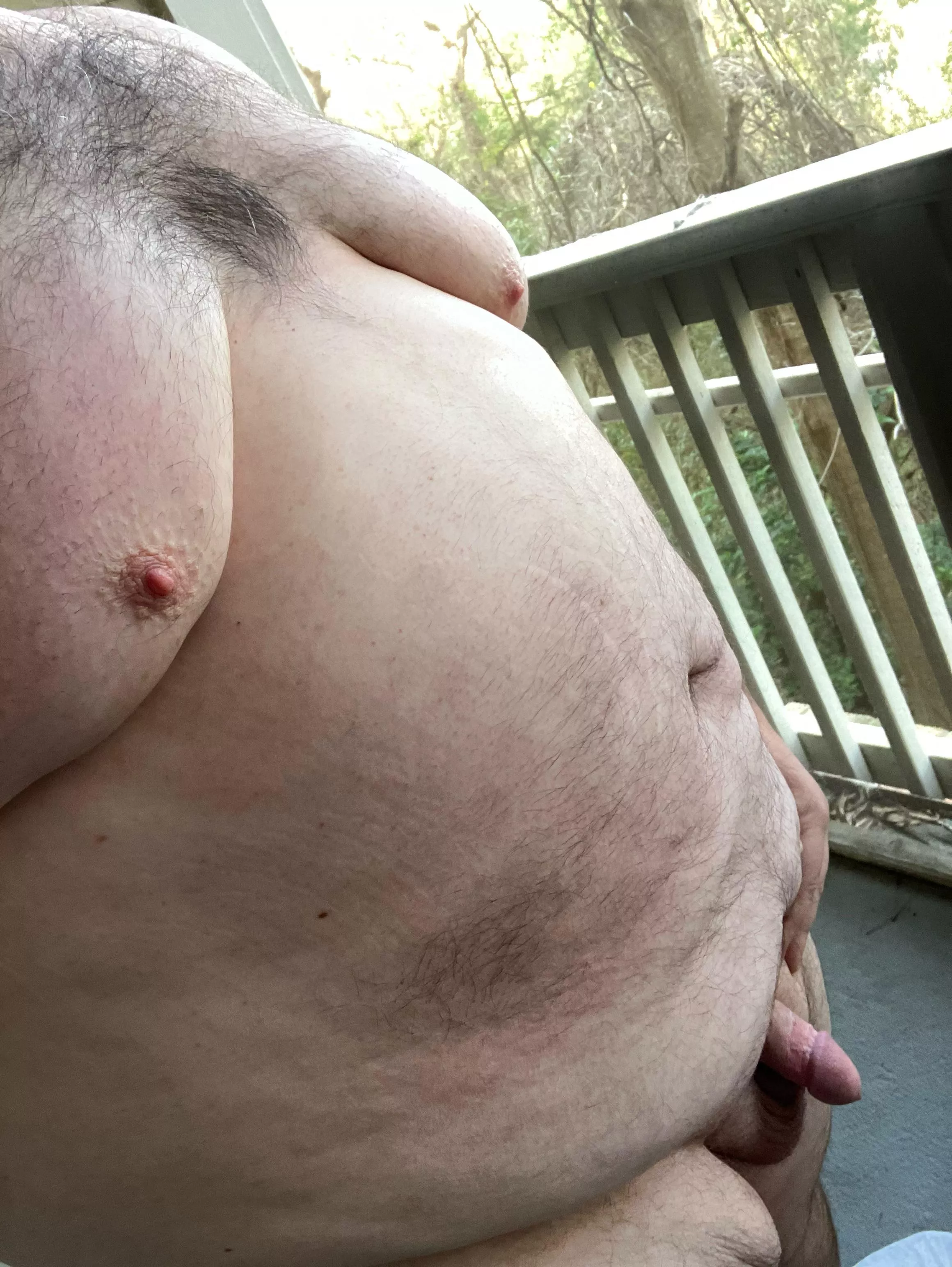 Kickin’ it on my balcony this morning posted by Heefrow