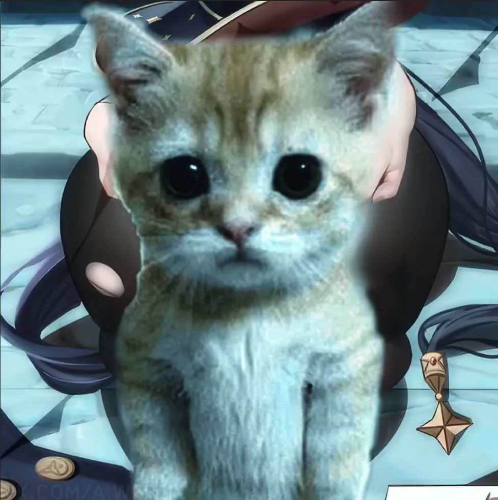 LF color source: 1girl, spread ass, meme, ass focus, on floor, black hair, hair ornament, hat, dogeza, doggystyle, torn thighhighs, mona, genshin impact. posted by bigboysh1t