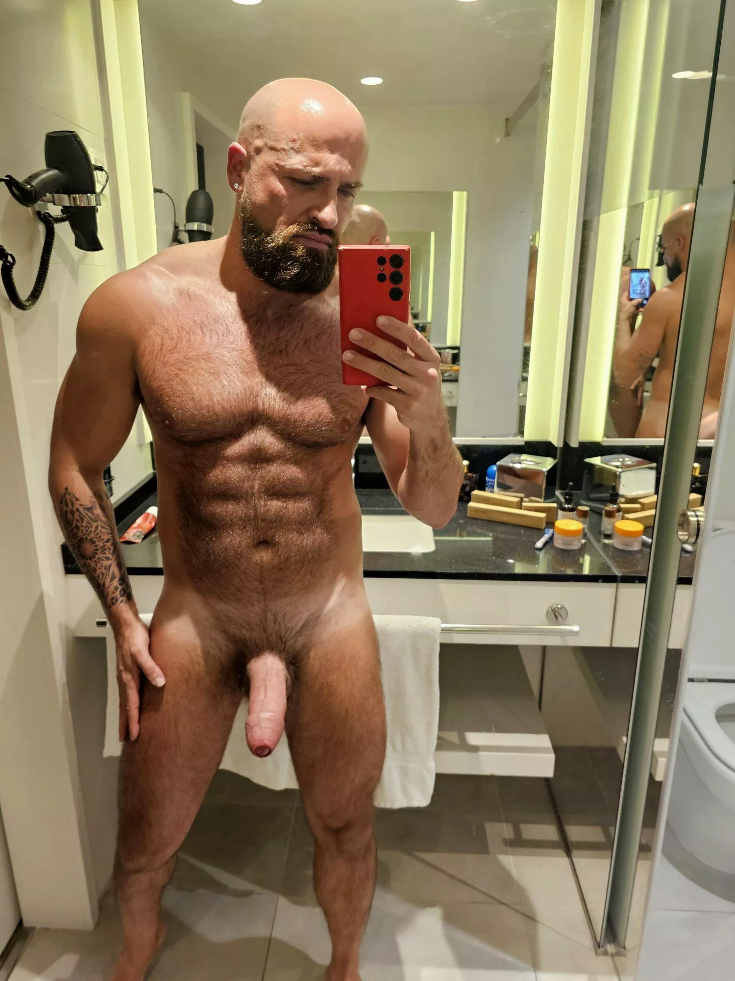 Mirror, mirror do you like my cock?   posted by VIKINGOBCN