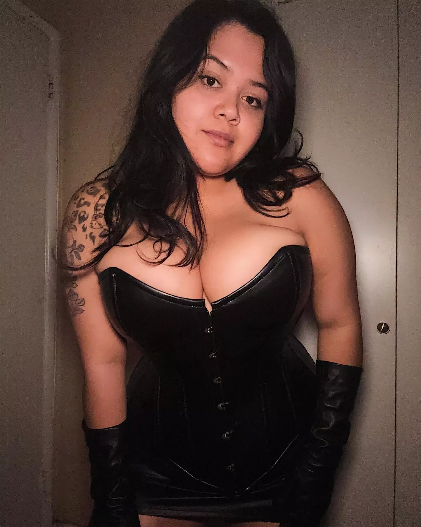 More of this leather outfit i put together  posted by yummmicecream