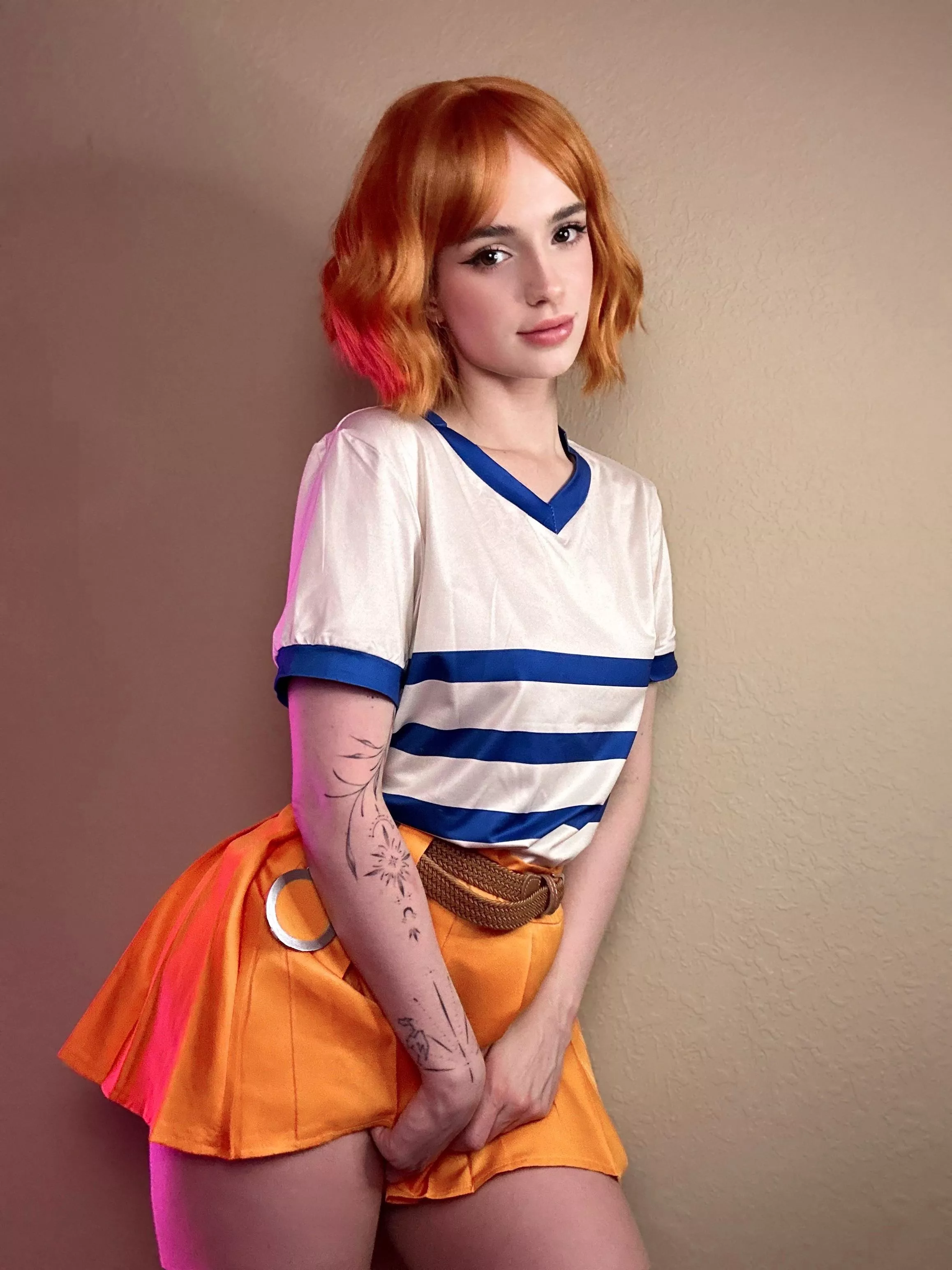 my attempt at Nami from the One Piece Live Action 🍊 posted by TheRealKhaleesiBB