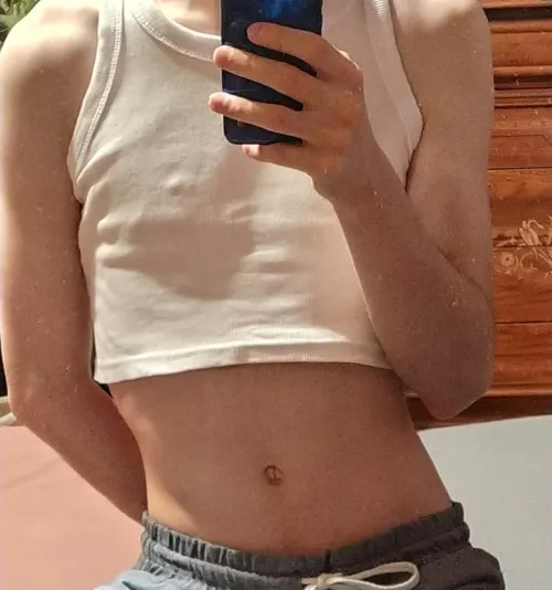 My femininity starts with croptops! by kangaroomur