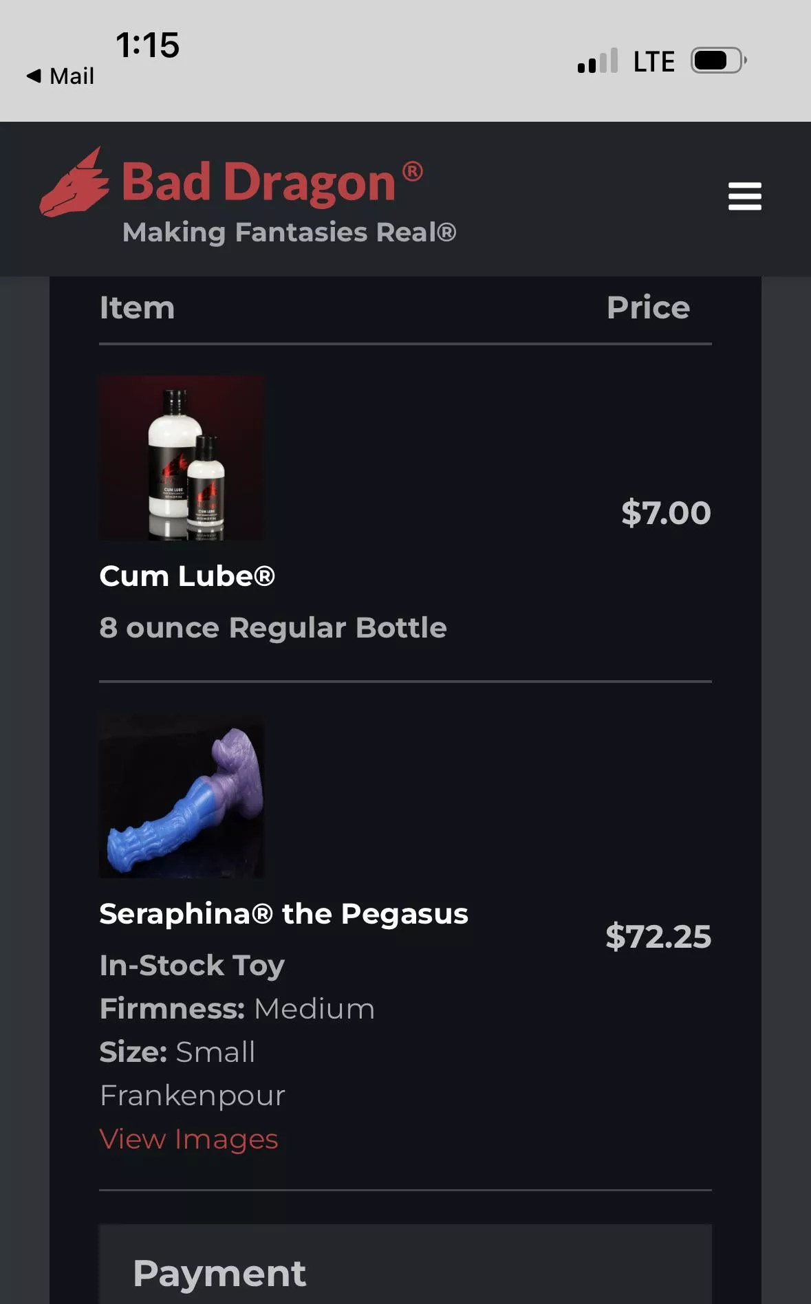 My first order! posted by Arrabella4