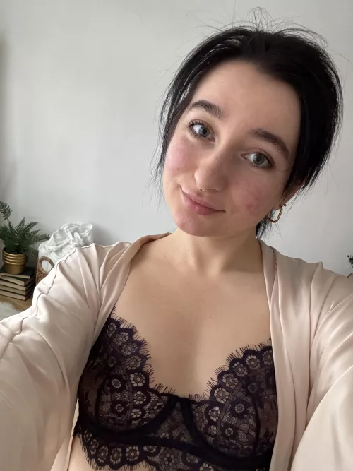 New lace bra from the set I bought today :P by DaisyBrewer8