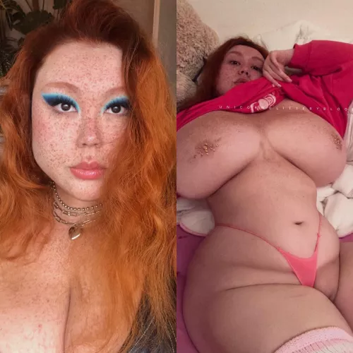 [OC] my face vs my boobs! am i your type? by Unicornglitteryblood