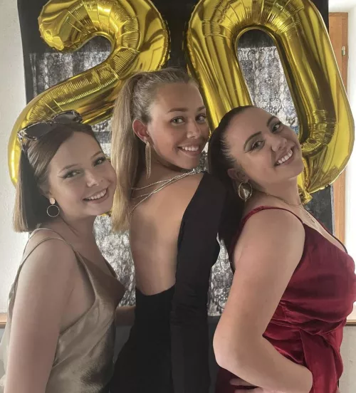 Sis and her friends by TechnicalCup9034