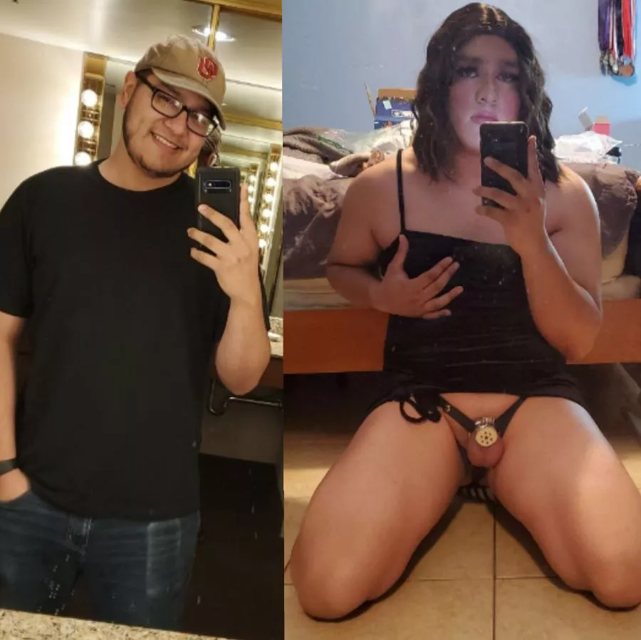 Sissies should always be locked 🥰 posted by sissy_dani0