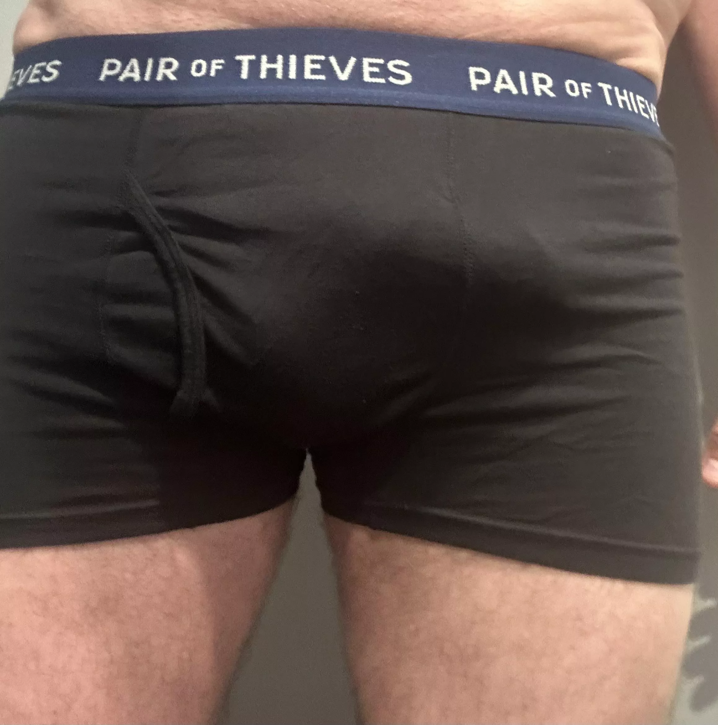 Sunday bulge this time in black posted by spicypagedadbod