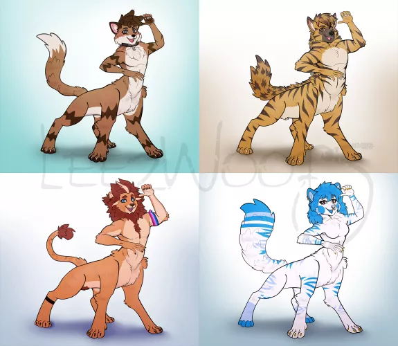 Taur Transformation ych open by Leez_Arts