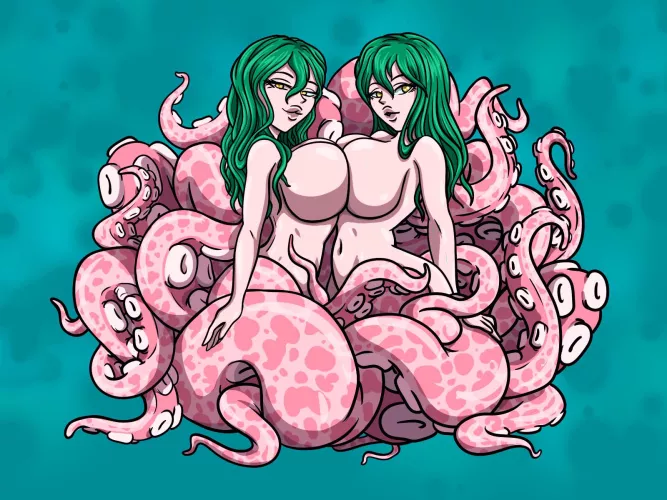 Tentacle Girls by LaBlueGal