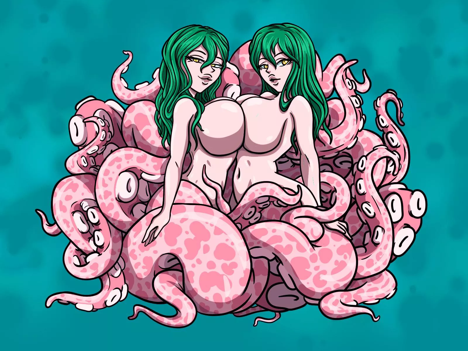 Tentacle Girls posted by LaBlueGal