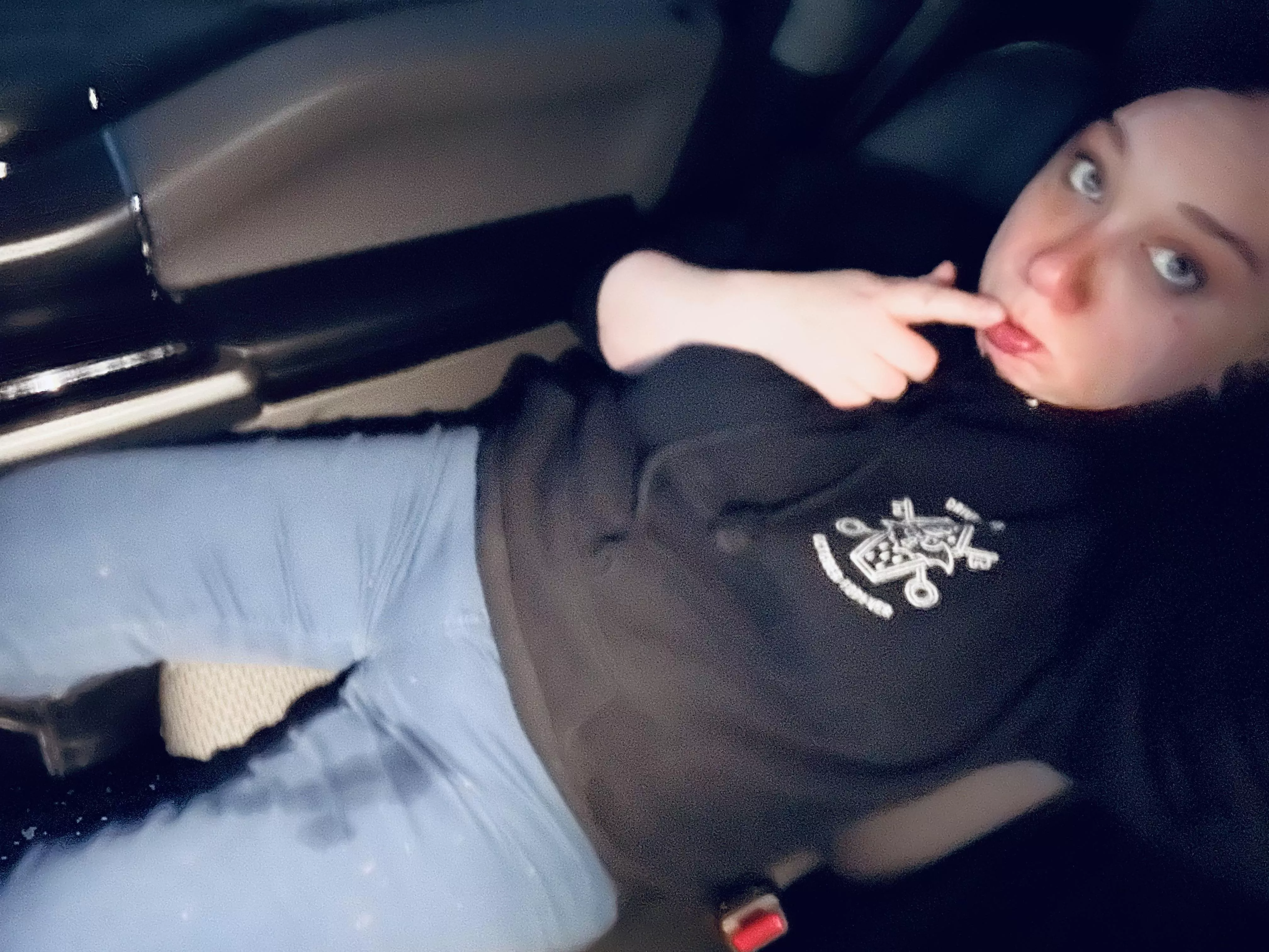 This bratty girl leaked her Little Kings at the theater😊 posted by fallinginline