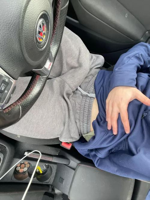 Touch me while i drive? by MaleficentSea633