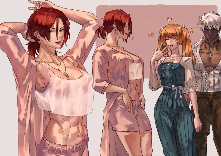 Vanessa (Chiiro) [King of Fighters] by Throwawheylmao