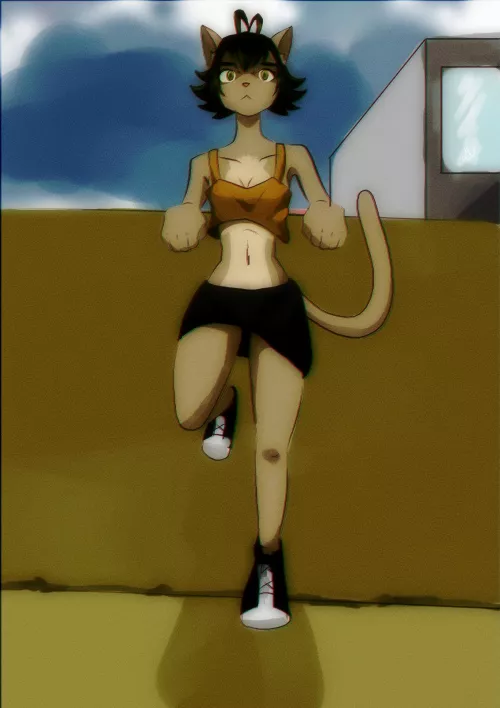 a cute kitten uwu by Greedy-Science7024