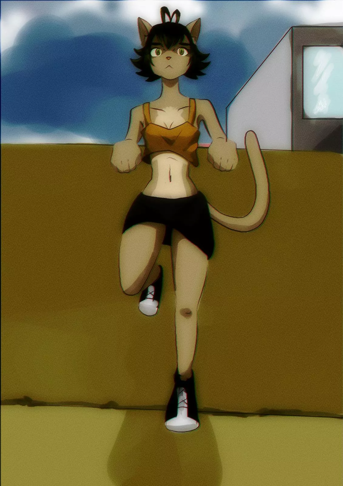 a cute kitten uwu posted by Greedy-Science7024