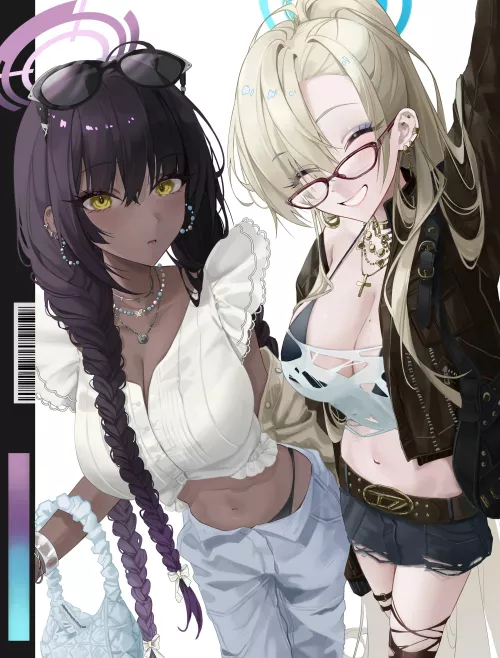 Asuna & Karin [Blue Archive] by CheetahSperm18